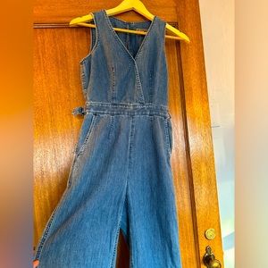 Madewell/Point Sur Denim Jumpsuit, Size 00P